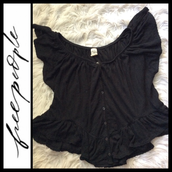 Free People Mint Julep Off the Shoulder Top - Picture 5 of 8